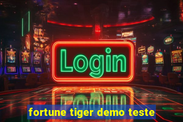 fortune tiger demo teste